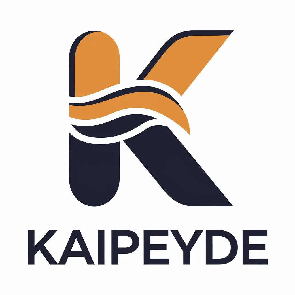 LOGO Design for Kaipeyde Vector with Clear Background and Under Z Symbol