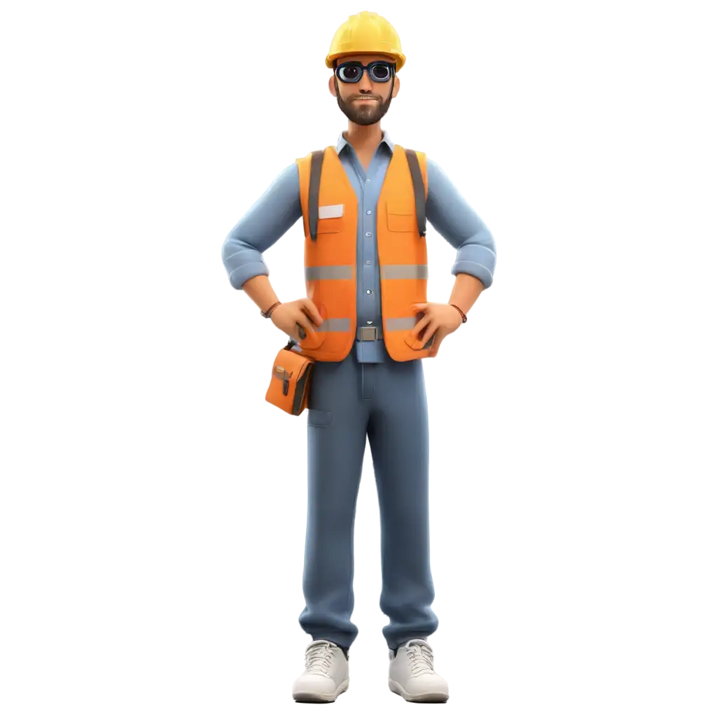 Construction-Worker-Personal-Protection-Wearing-Safety-Glasses-PNG-HighQuality-2D-Animation-Image-for-Safety-Illustrations