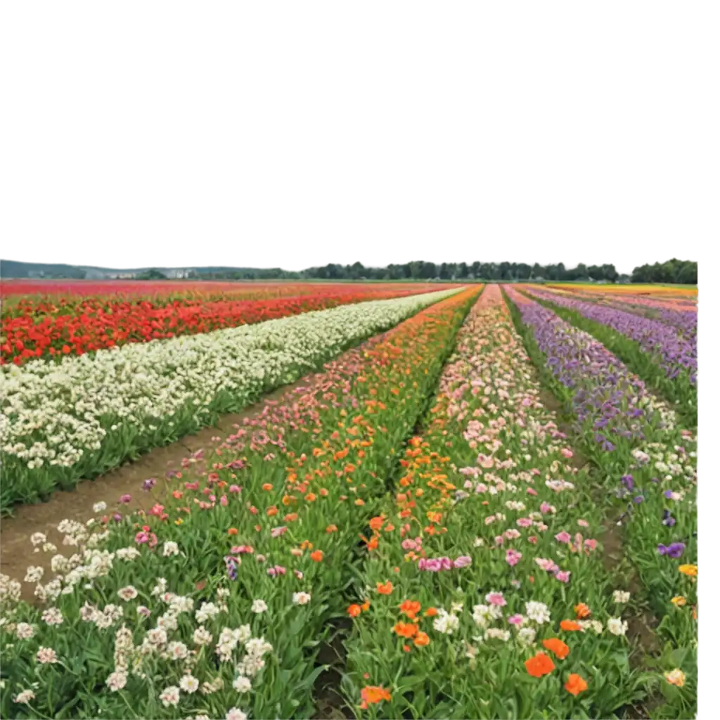 Vibrant-Flower-Fields-PNG-Image-for-HighQuality-Digital-Projects