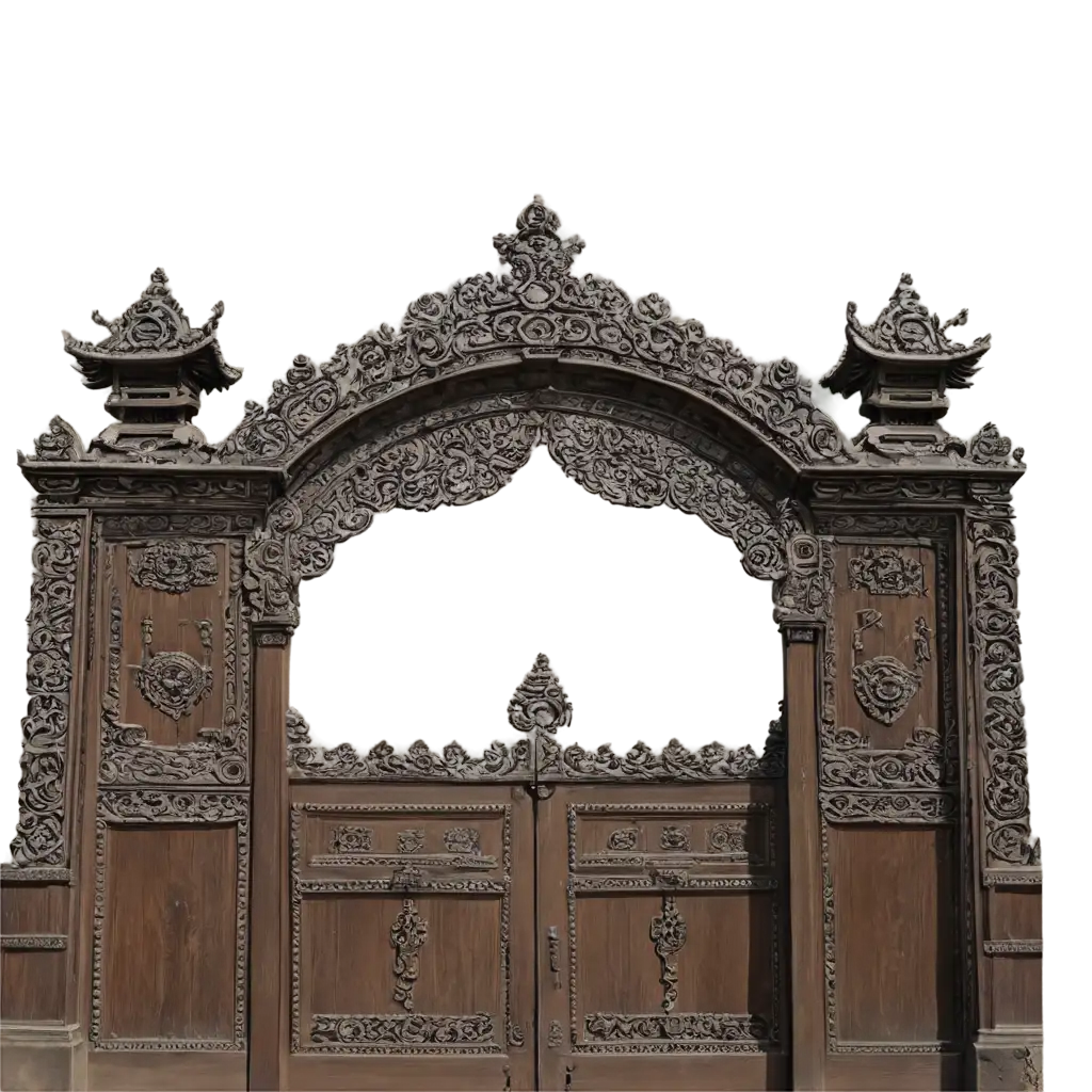 Temple-Gate-Door-PNG-HighQuality-Image-for-Versatile-Applications