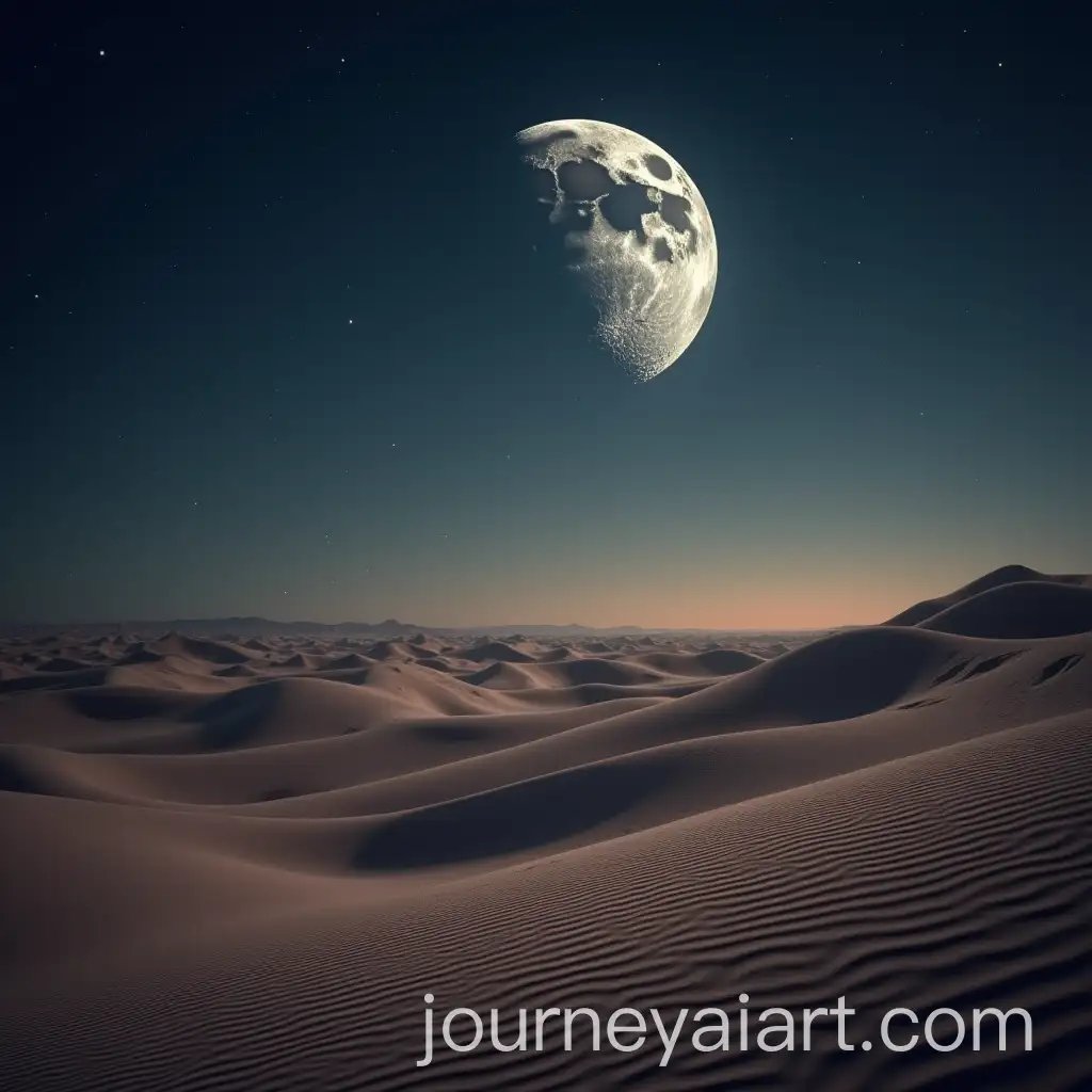 Realistic-Moon-Over-Desert-Landscape