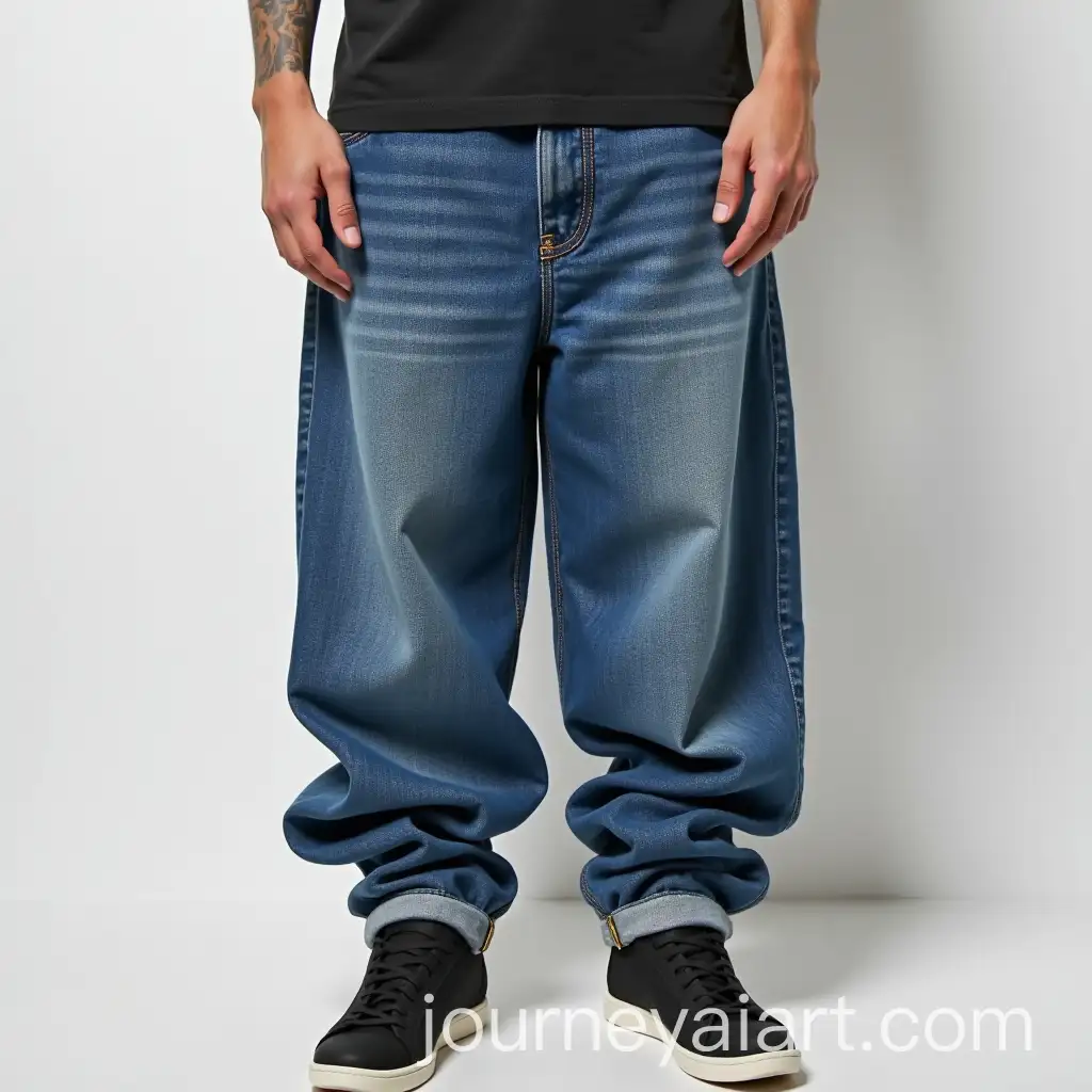 AI-Image-Prompt-ExpansionModern-Muslim-Fashion-Baggy-Jeans-Style-for-Modest-Wear