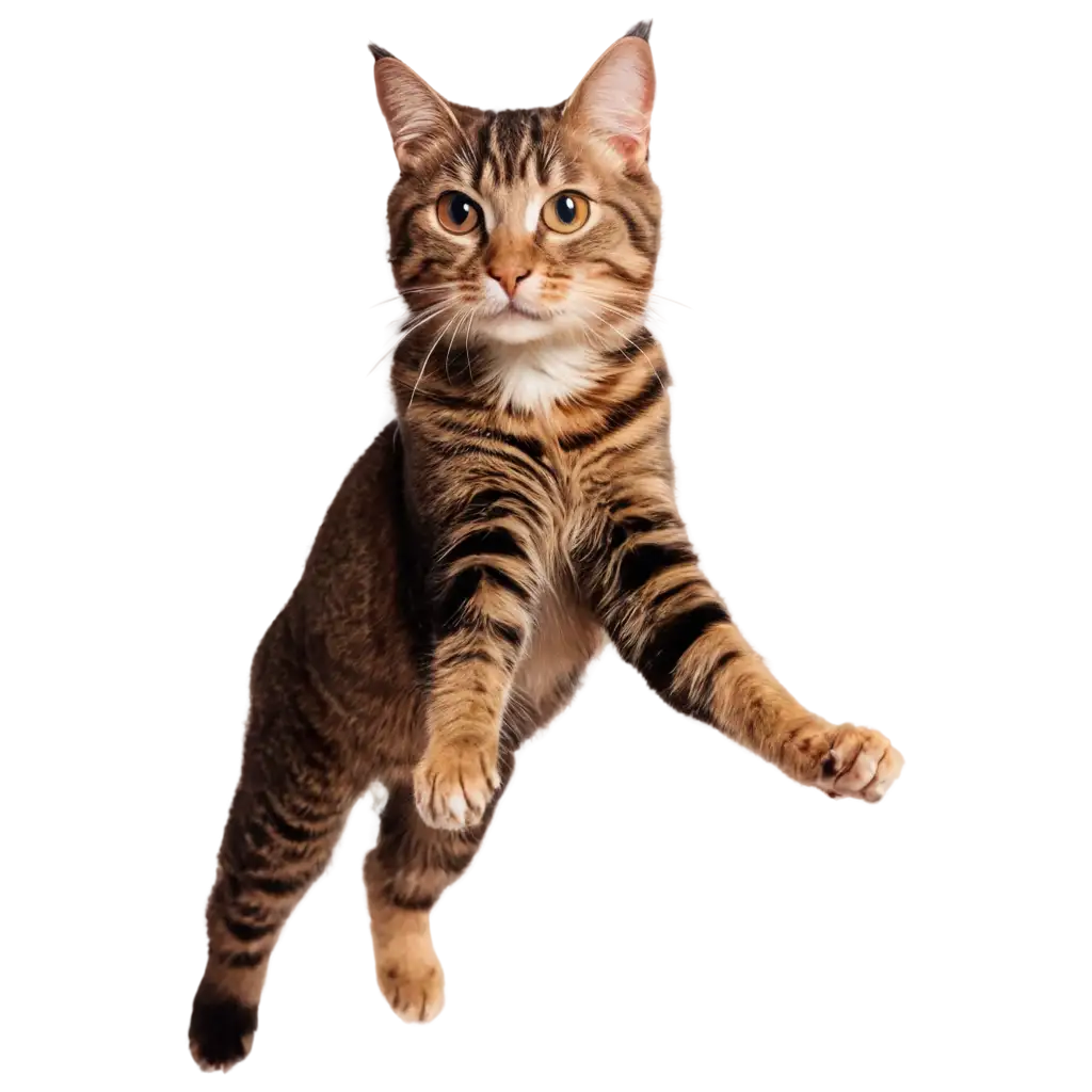 jumping cat