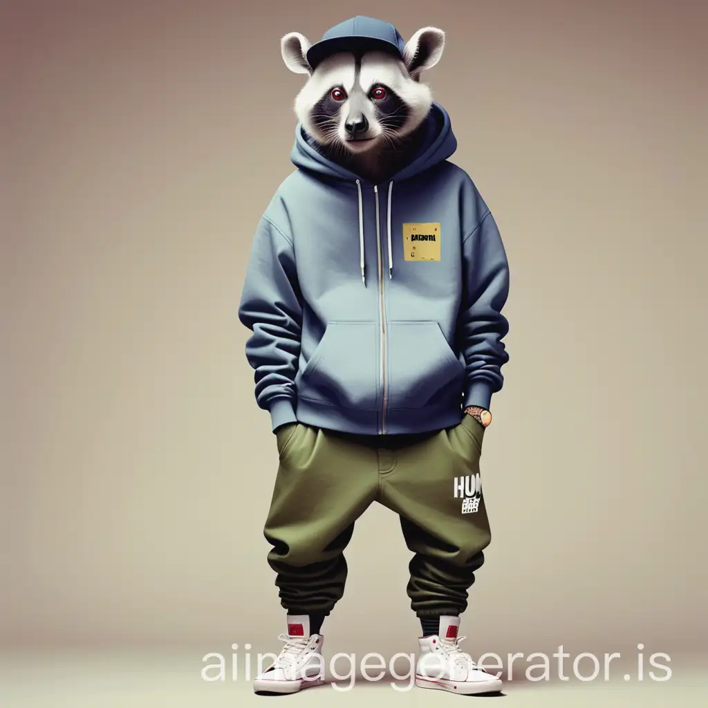 Humanized-Animals-in-Streetwear-EngagedAI-Art-Prompt-Expansion-in-Funny-Action