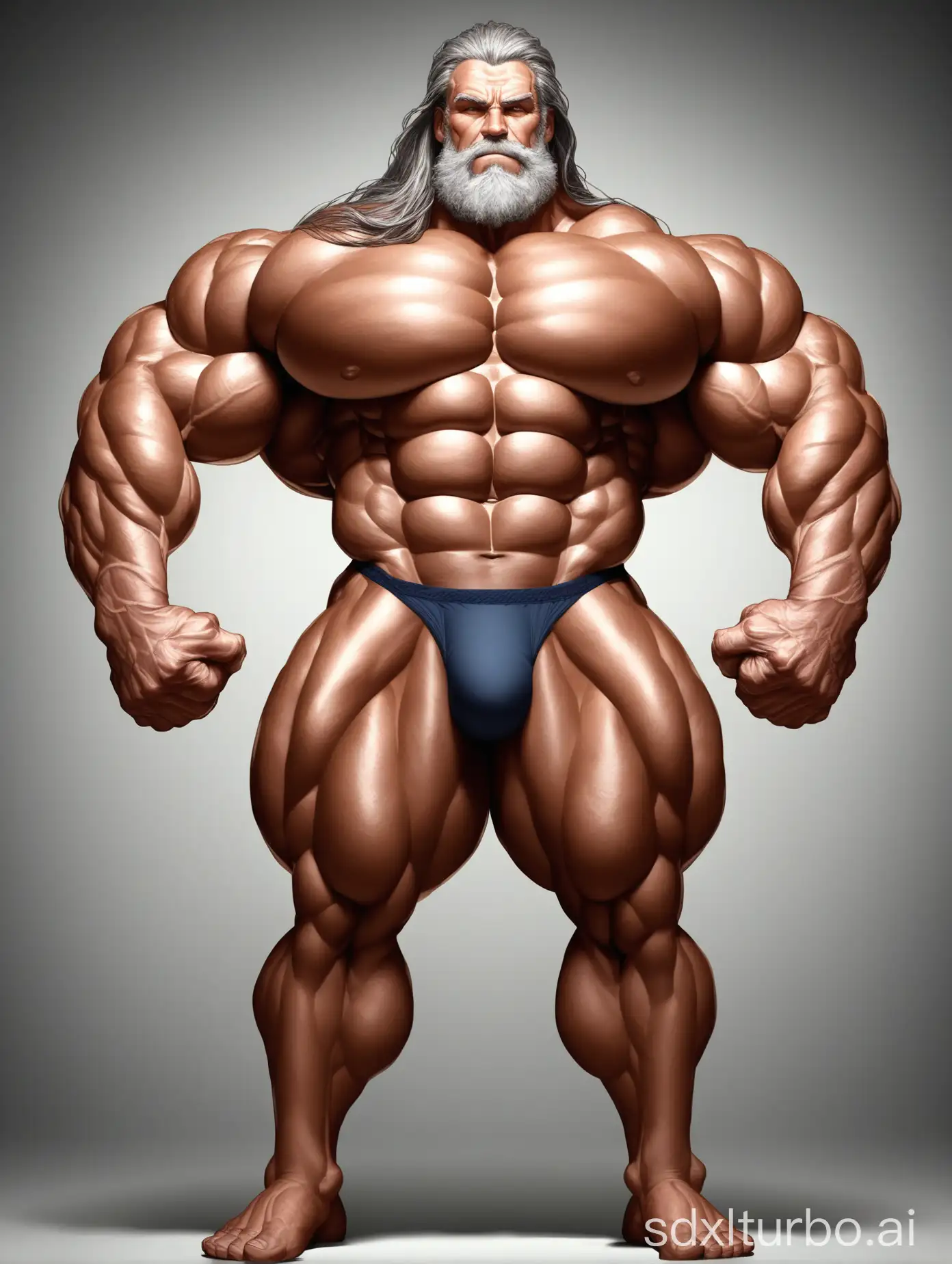 Muscular-Old-Man-Displaying-Giant-Biceps-in-Underwear