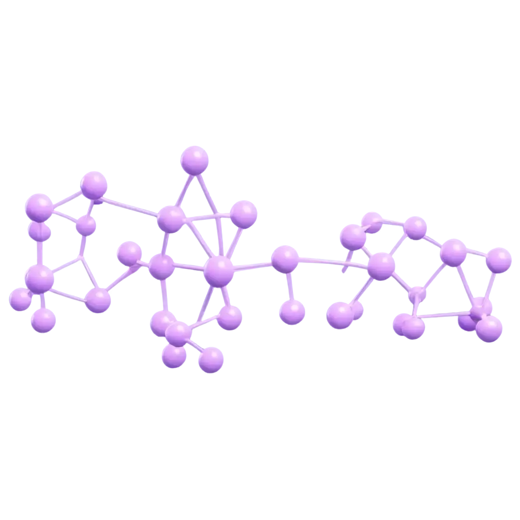 EyeCatching-PNG-Banner-of-Organic-Molecules-in-Pastel-Purple-Science-Theme