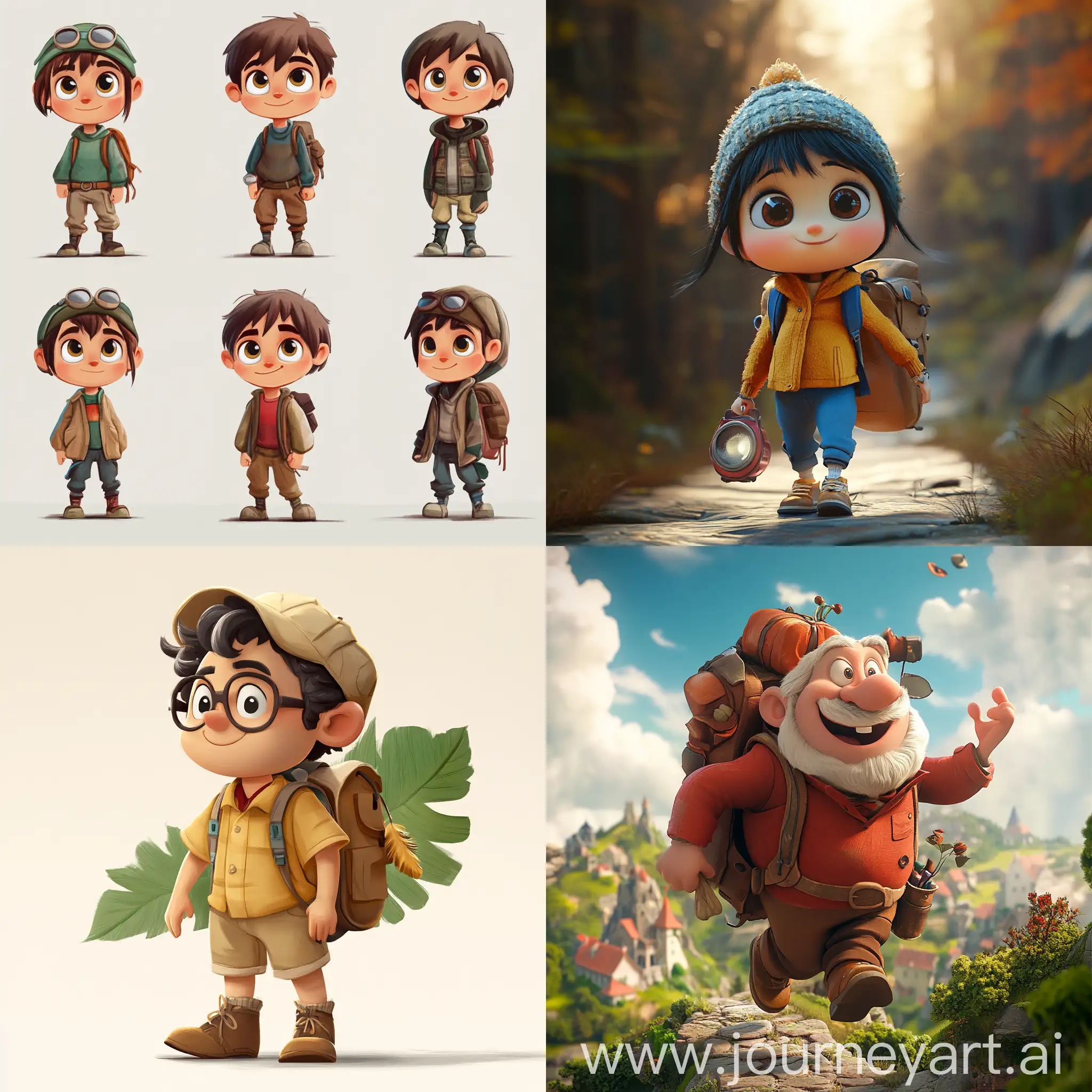 Colorful-Cartoon-Character-Journey