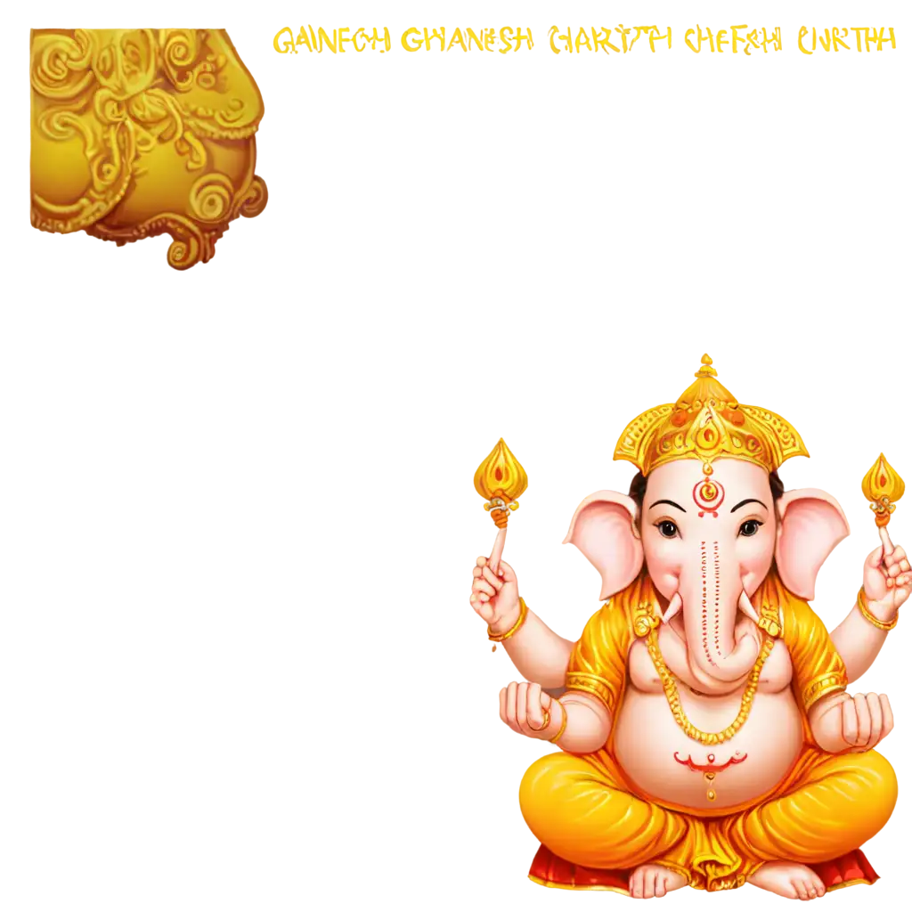 Ganesh-Chaturthi-PNG-Image-A-HighQuality-Representation-of-Celebration-and-Devotion