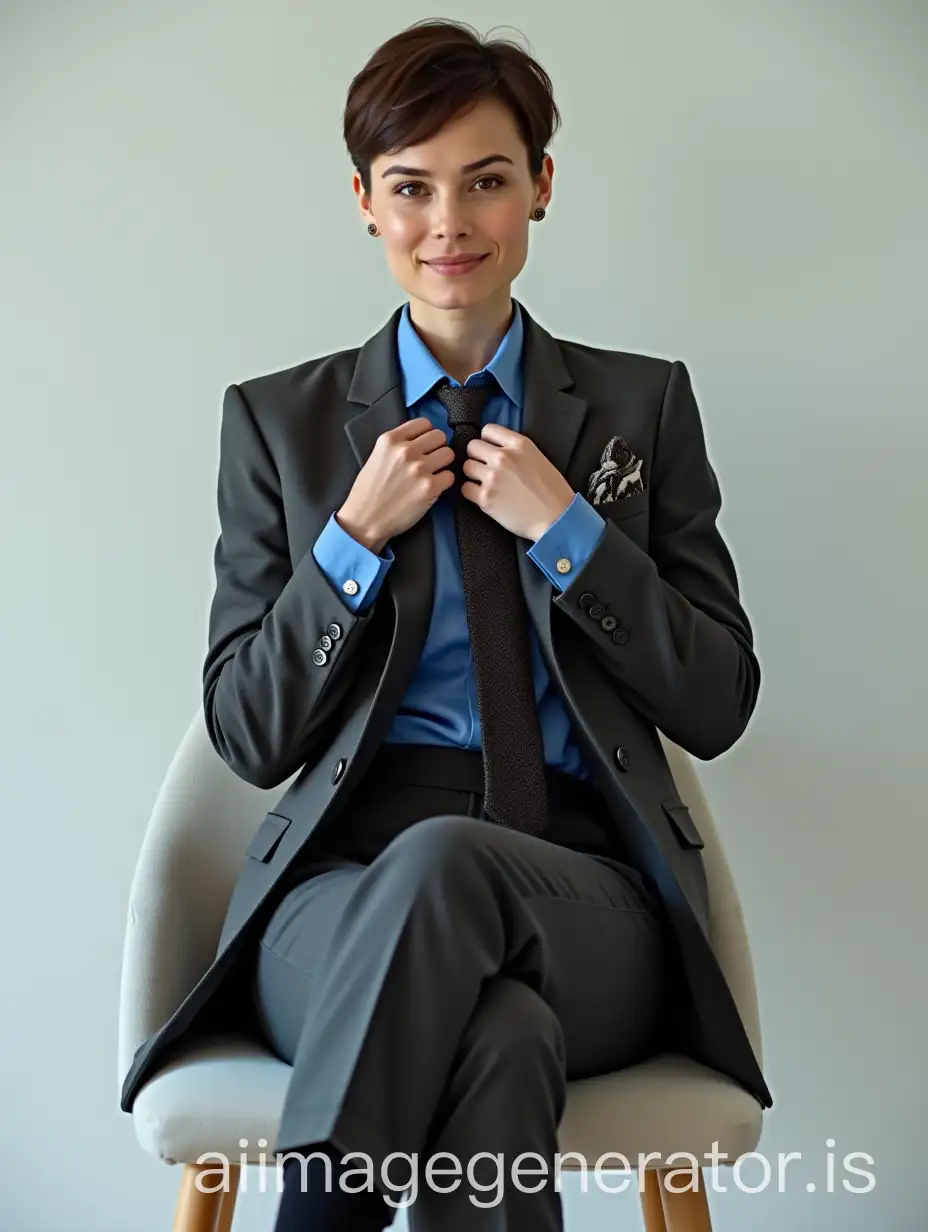 Professional-Woman-in-Mens-Charcoal-Suit-and-Oxford-Shoes