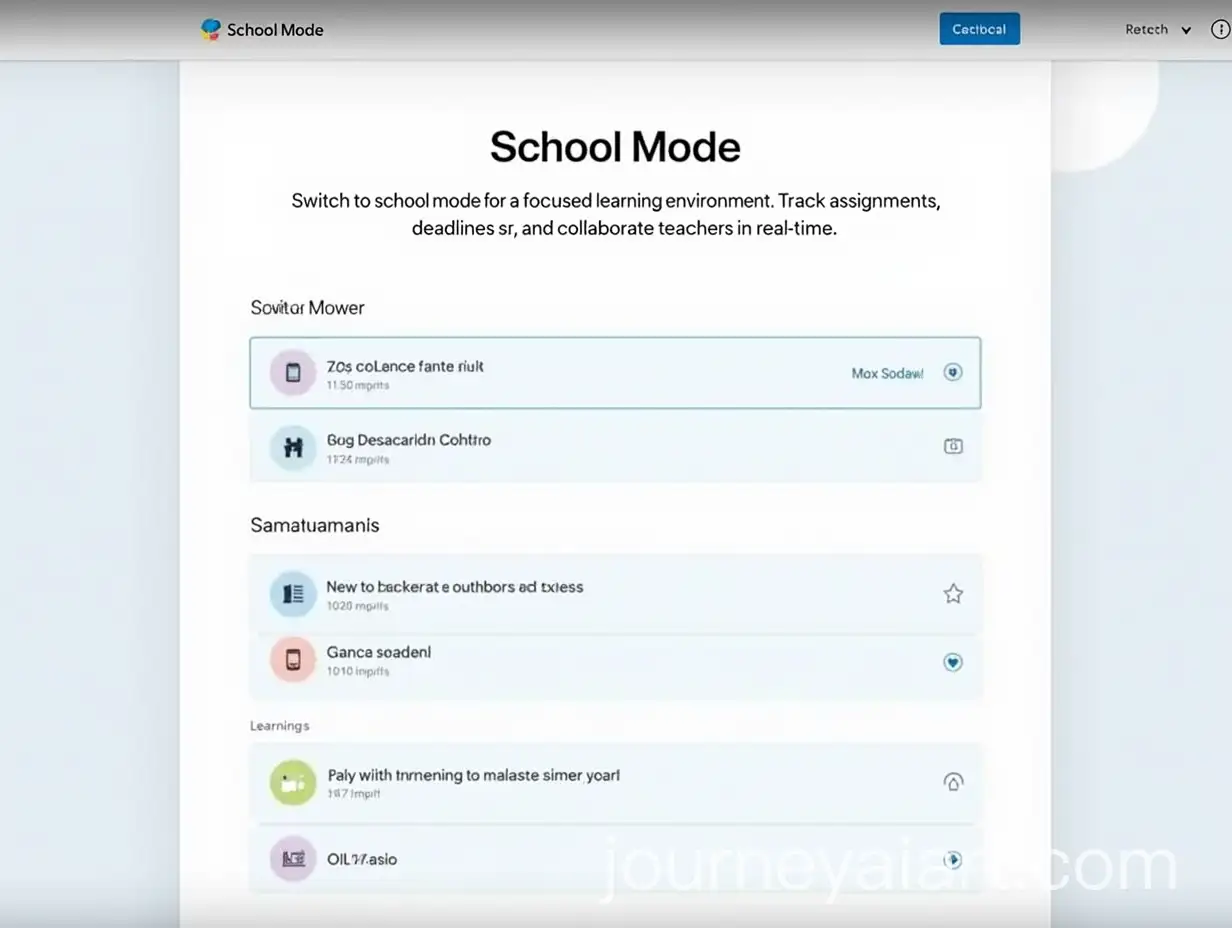 Focused-Learning-Environment-for-Students-in-School-Mode
