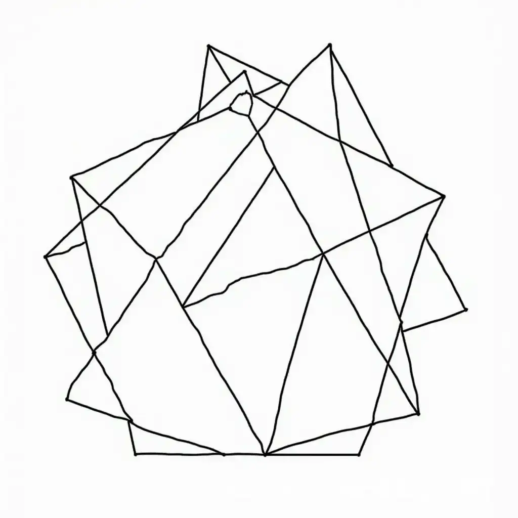 Geometric-Shapes-for-StressRelieving-Coloring-Book-in-Black-and-White