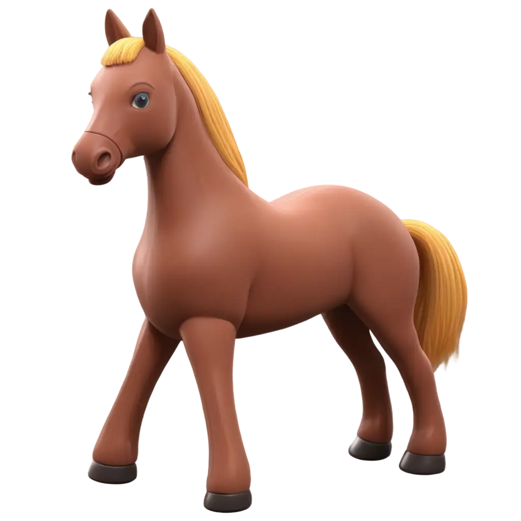 3D-Toy-Horse-PNG-Image-for-HighQuality-Visuals