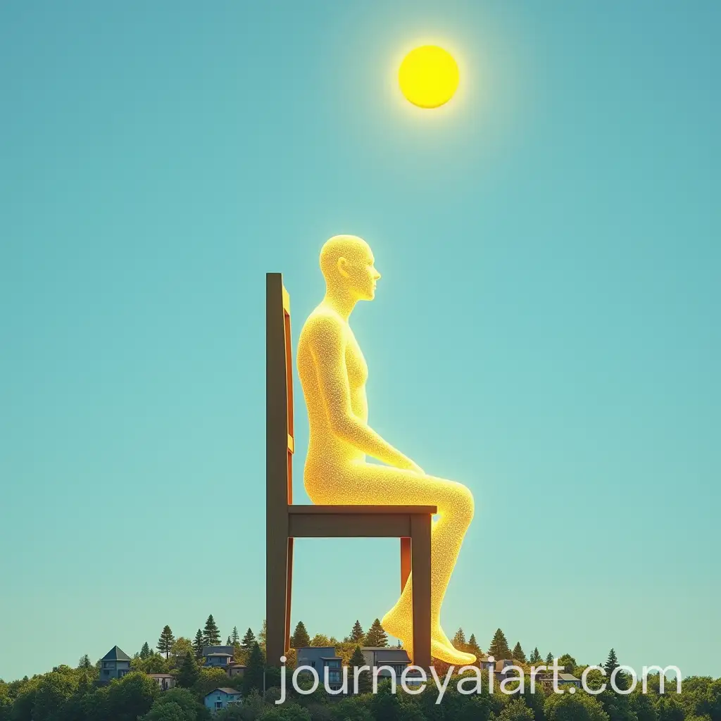Transparent-Figure-Sitting-onAI-Image-Prompt-Expansion-a-Tall-Chair-with-Tiny-Buildings-and-Nature-Below