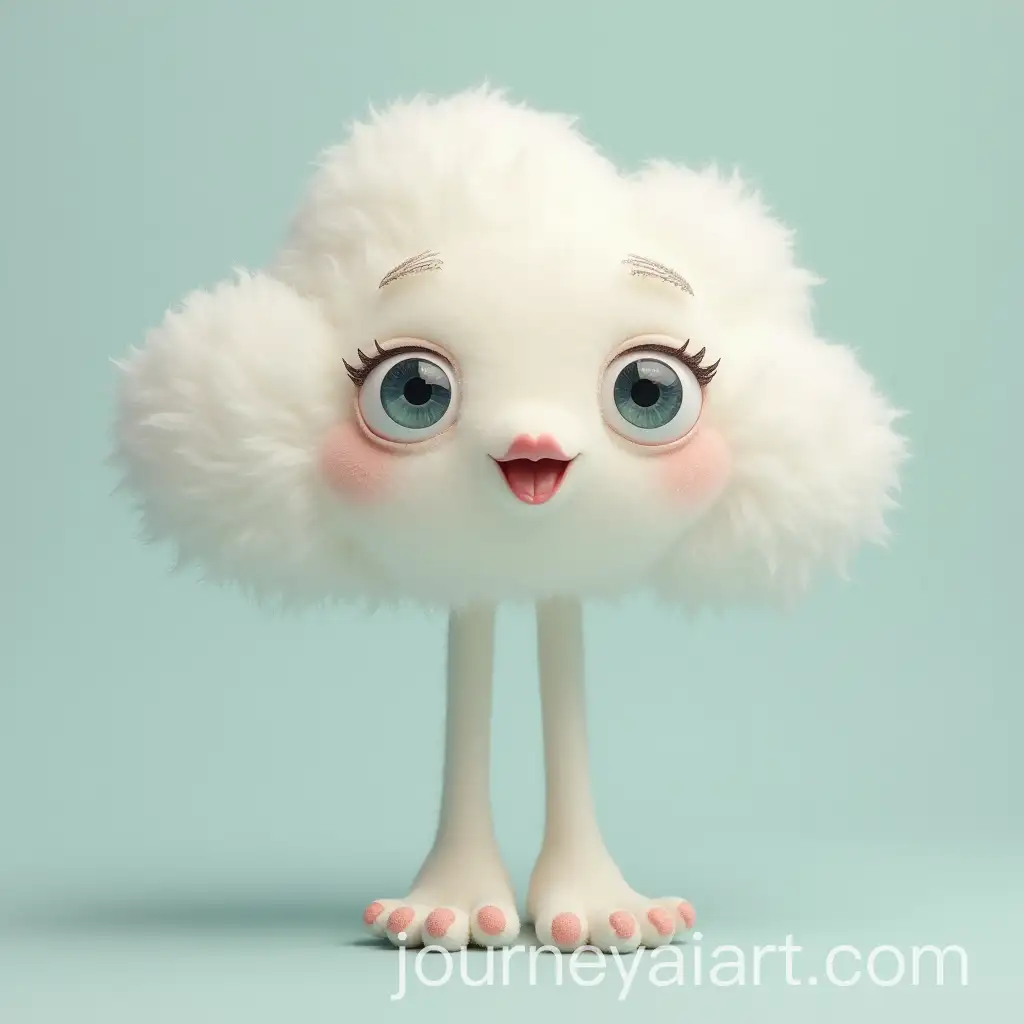 Playful-Cloud-with-Expressive-Eyes-and-Lips-Floating-Hands-No-Feet