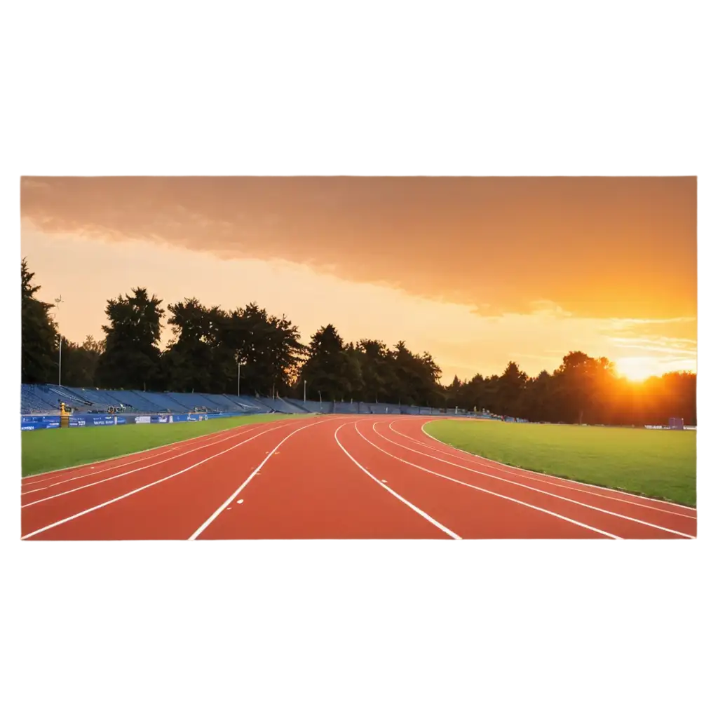 High-Definition-Sunset-PNG-Image-on-Official-Athletics-Track