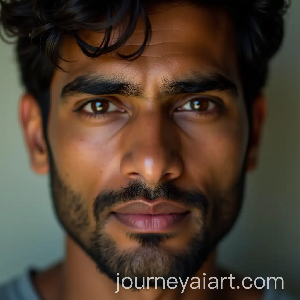 UltraCloseUp-Portrait-of-a-South-AsianAI-Image-Prompt-Expansion-Man-with-Intense-Eye-Contact-and-Natural-Lighting