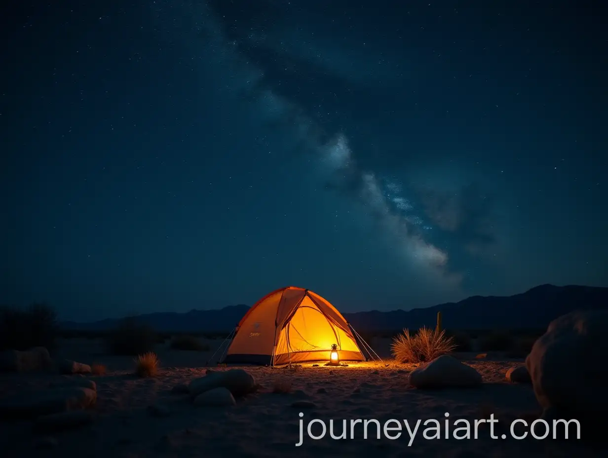 Minimalist-Camping-Setup-on-a-Remote-Desert-Plain-Under-the-Milky-Way