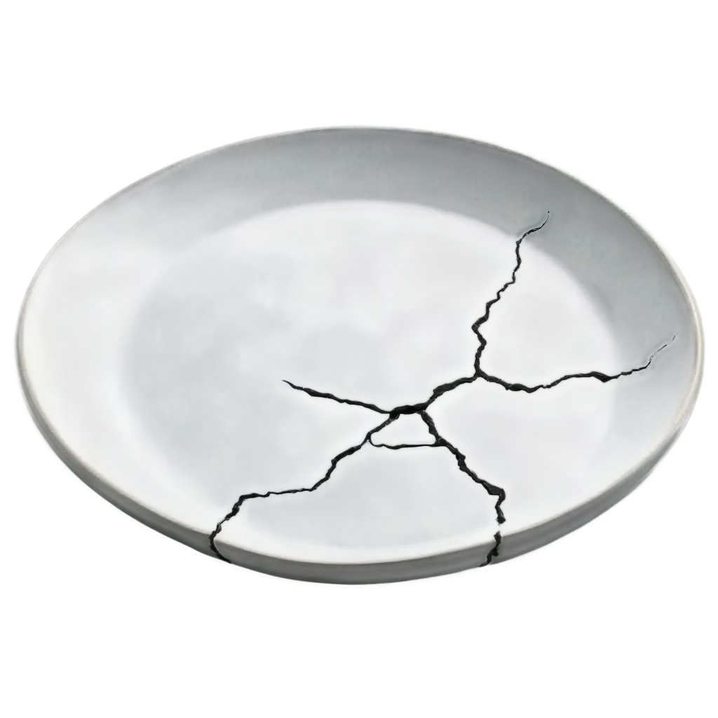 CrPNG-Image-Usage-Analysisacked-Plate-with-Pieces-Close-By-HighQuality-PNG-Image-for-Versatile-Use