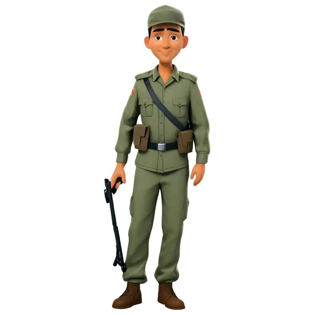 Indian-Army-Man-Cartoon-PNG-HighQuality-Image-for-Web-and-Design-Projects