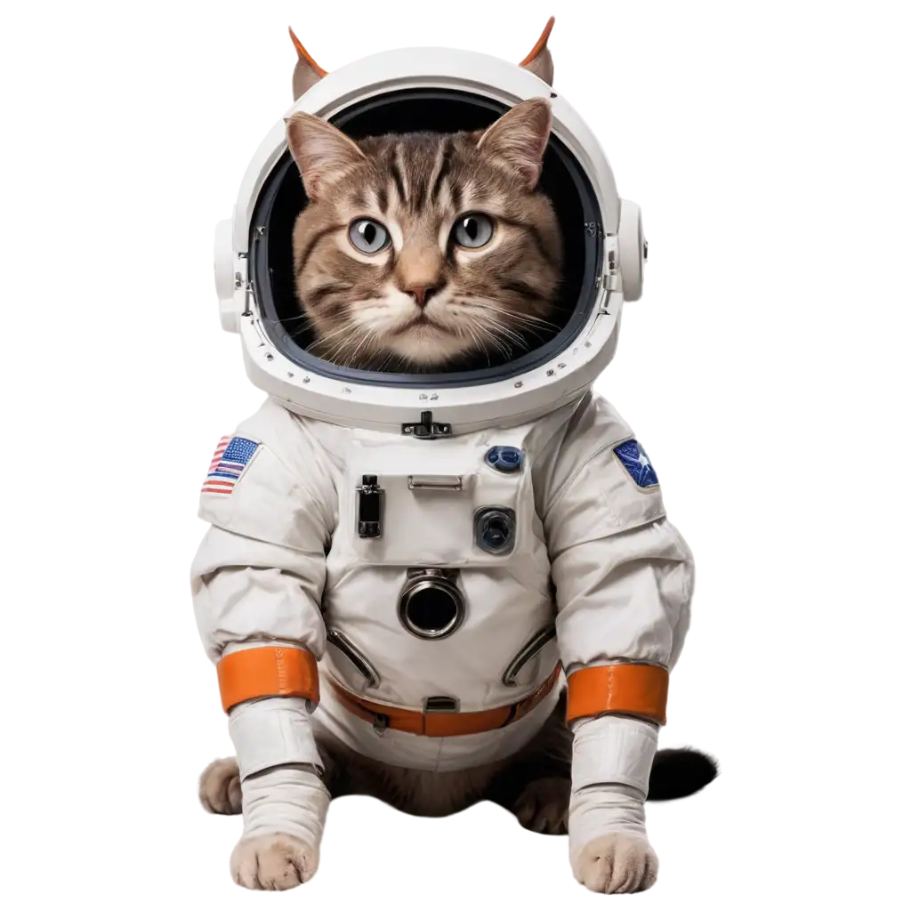 PNG-Image-Cat-in-Astronaut-Suit-Creative-Concept-for-Digital-Art