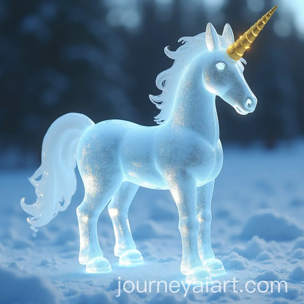 Majestic-Ice-Unicorn-with-Golden-Horn