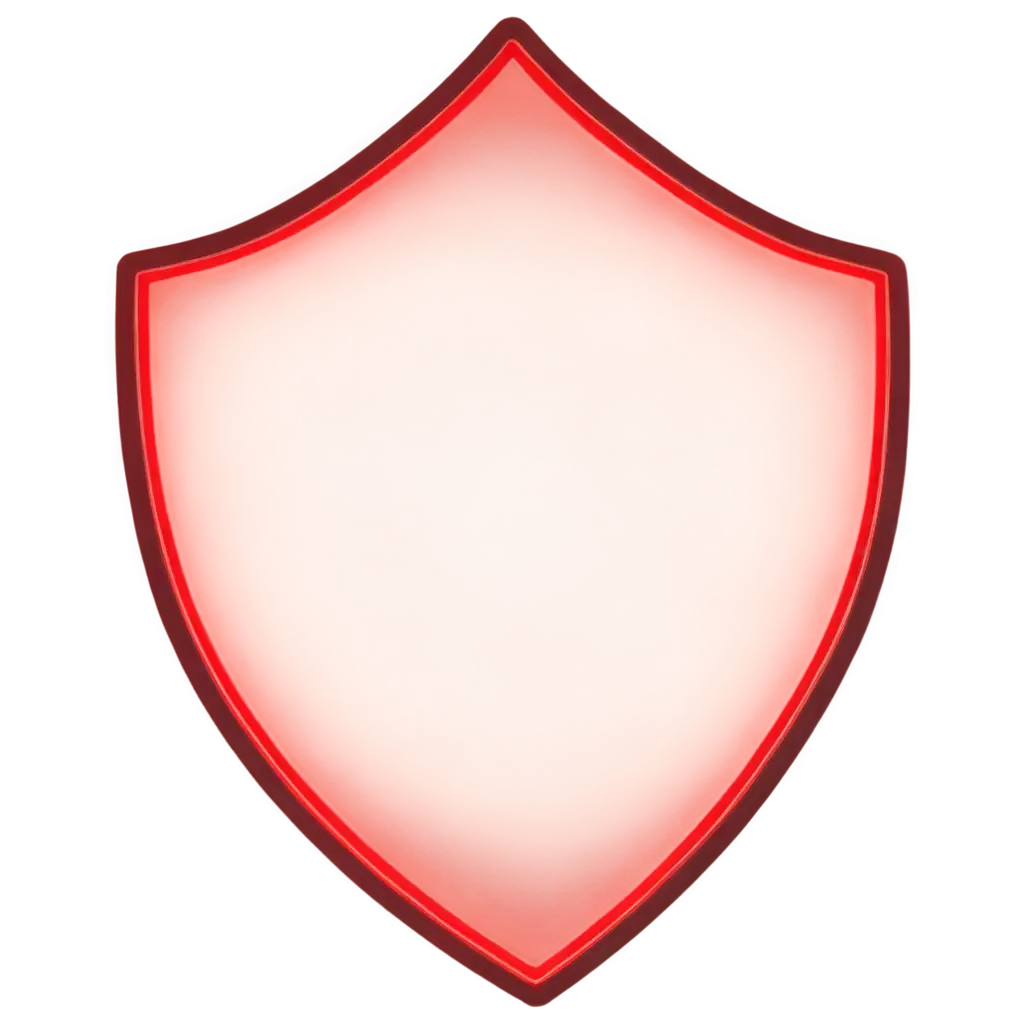 Shield-PNG-Image-with-RedPNG-Art-Prompt-Analysis-Color-Gradient-and-Soft-Lights-for-Design-Projects