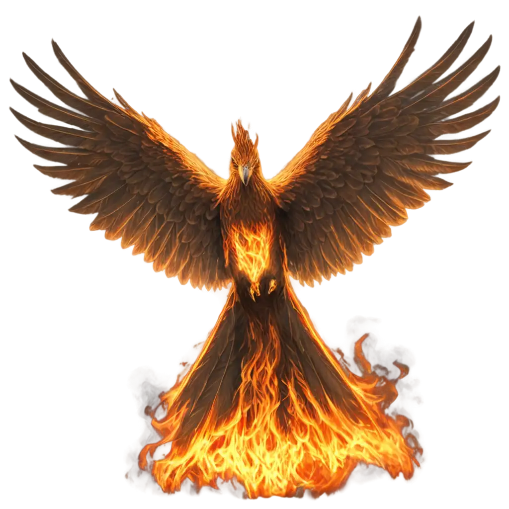 Haunted-Full-Fire-Phoenix-PNG-Image-for-Poster-Aggressive-Big-Size-Design