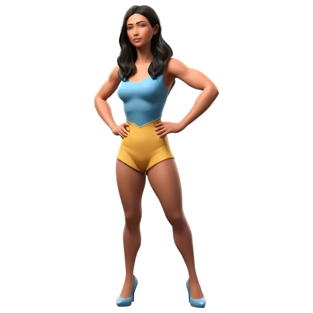 3D-Amazon-Woman-PNG-Image-Explore-the-Mythical-Power-and-Beauty