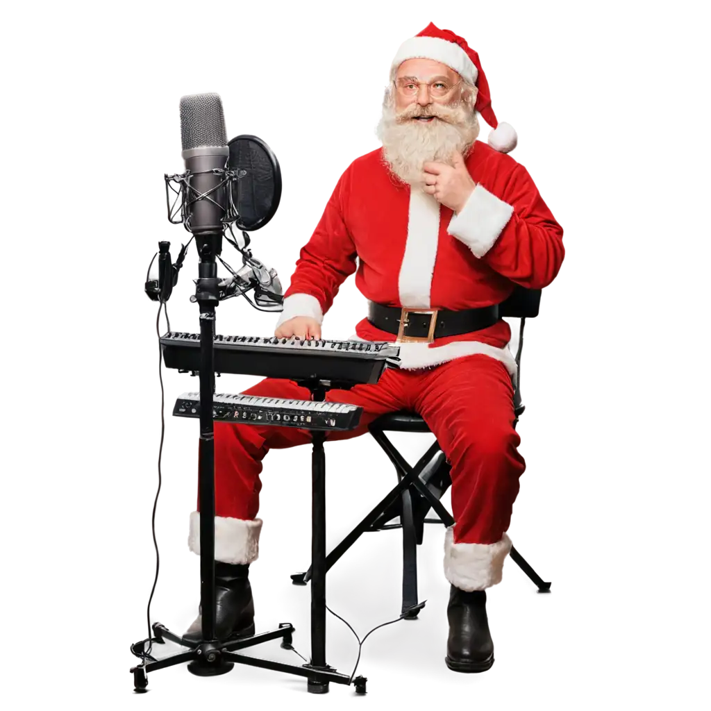 Santa-Claus-in-Recording-Studio-PNG-Festive-Image-Creation-for-Seasonal-Content