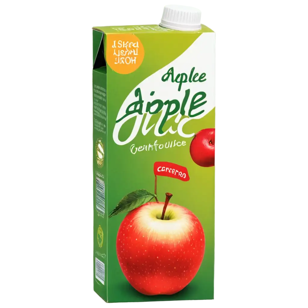 HighQuality-PNG-of-Apple-Juice-Carton-with-Vibrant-Red-and-Green-Design