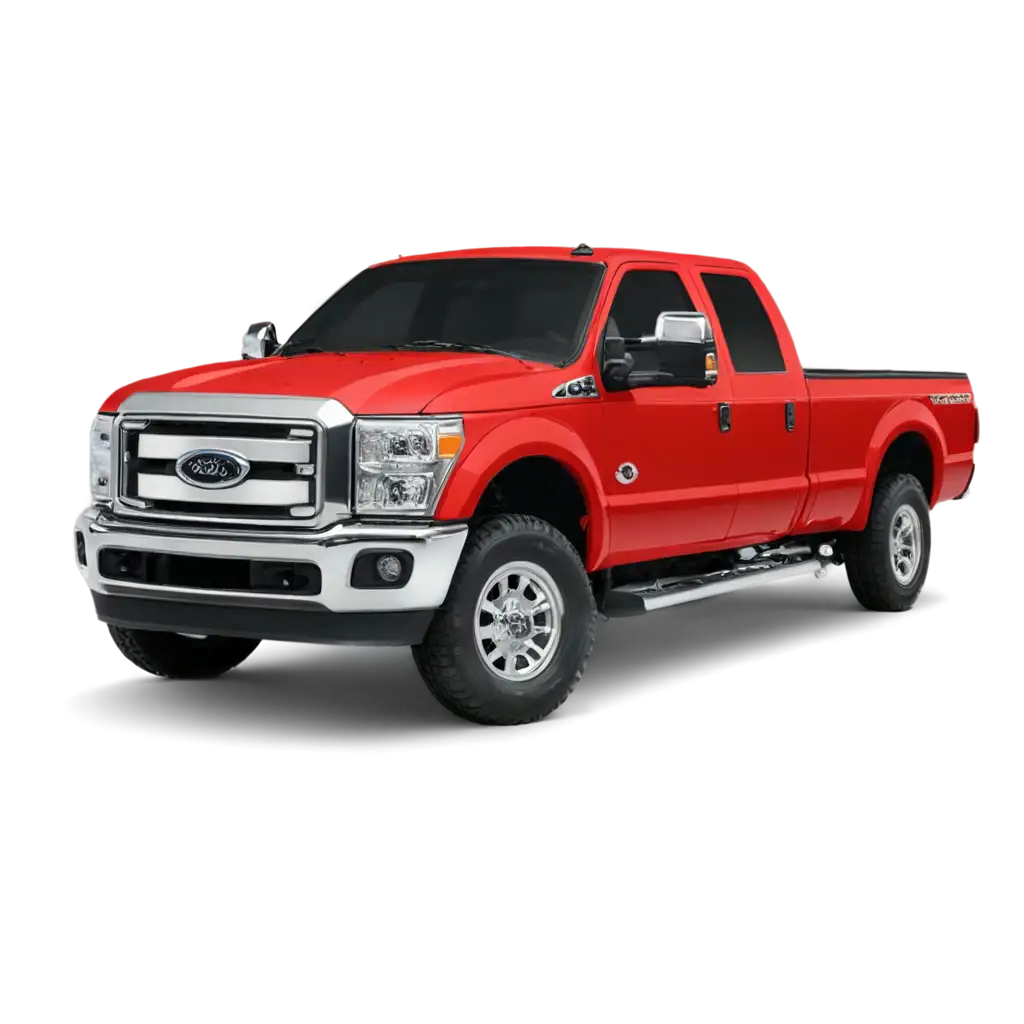 Super-Duty-F250-Roja-PNG-HighQuality-Transparent-Vehicle-Image-for-Multiple-Uses