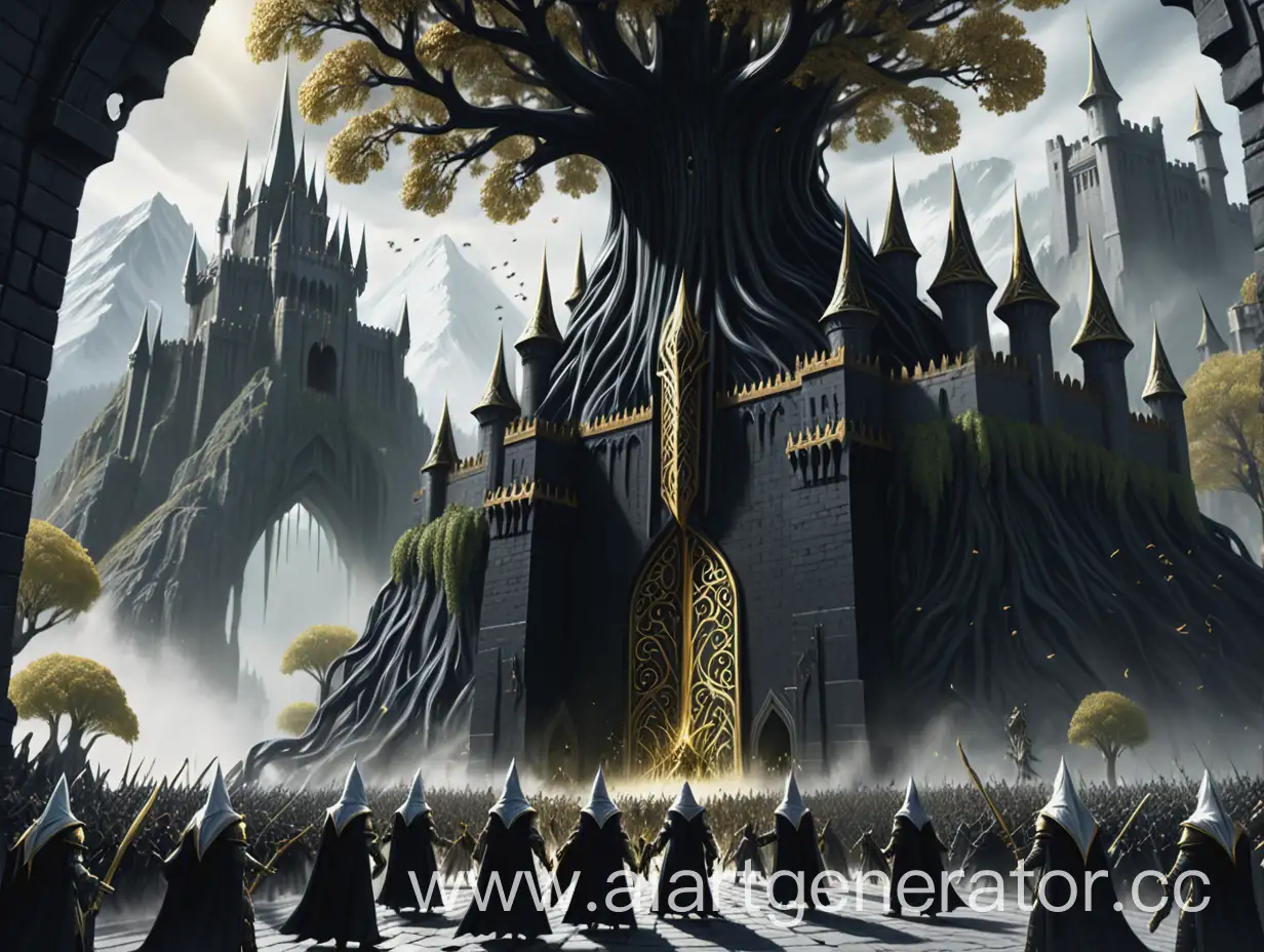 Epic-Battle-Elves-vs-Humans-at-the-Black-Brick-Castle