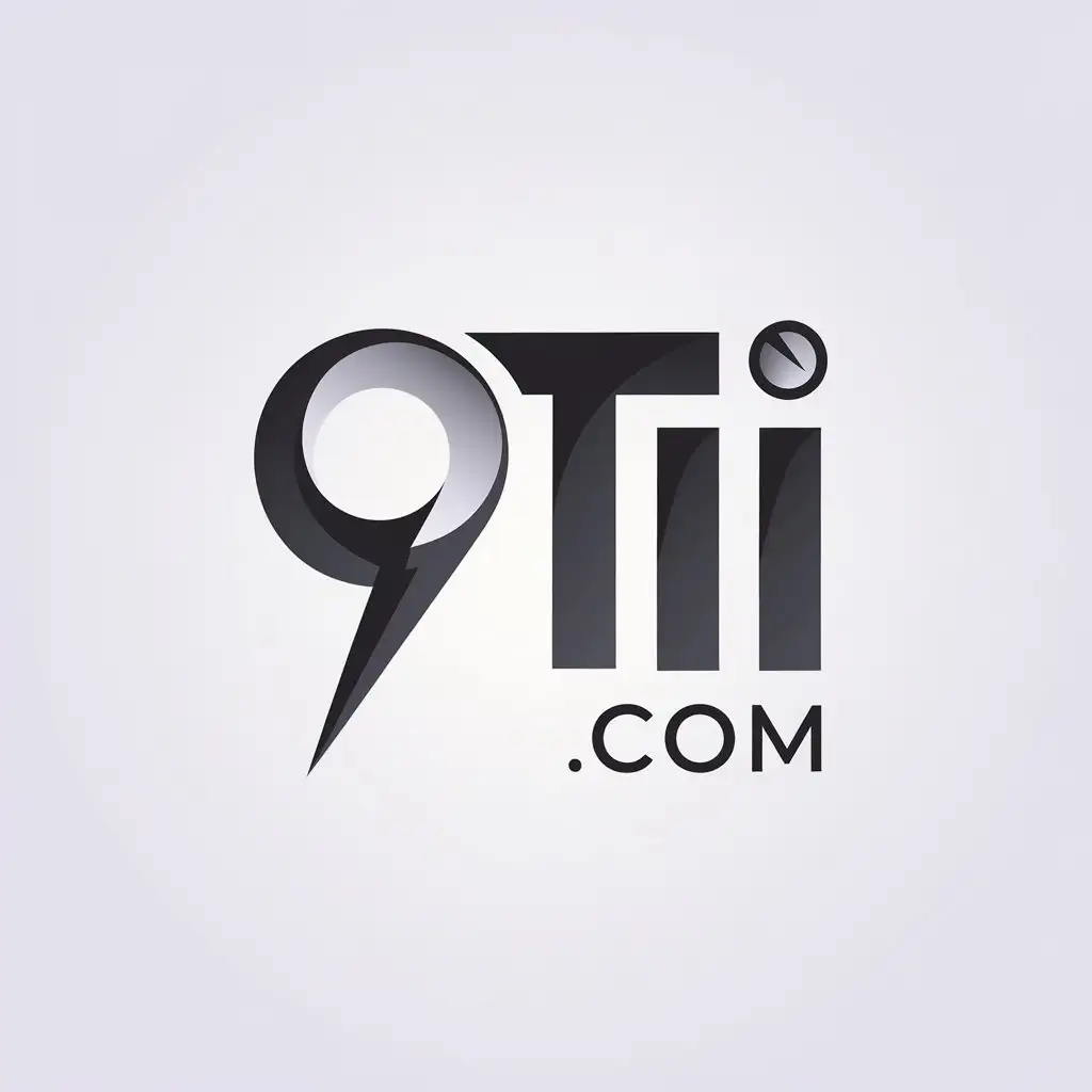 LOGO Design for 9TiiCom Minimalistic Vector Logo for Retail Industry