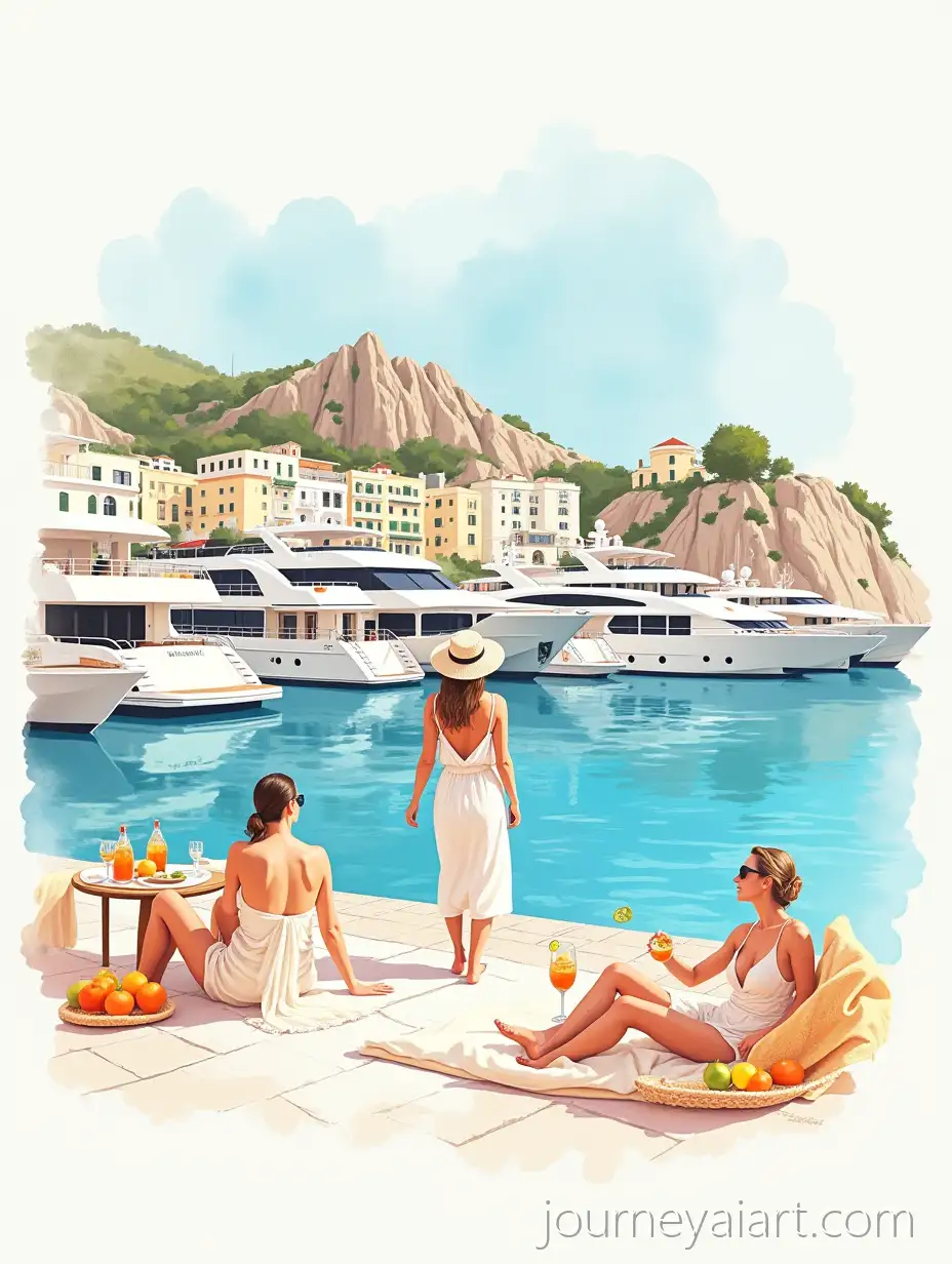 ElegantYacht-Club-Amalfi-Coast-Yacht-Club-at-the-Amalfi-Coast-with-Vintage-Signage-and-Aperol-Cocktails