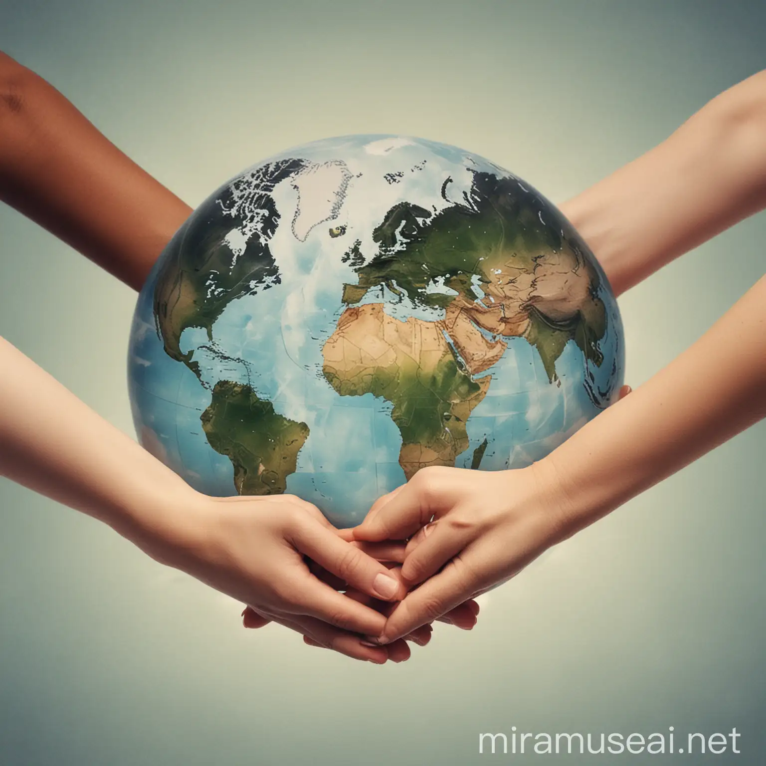 Unity in Diversity Holding Hands to Create Equality