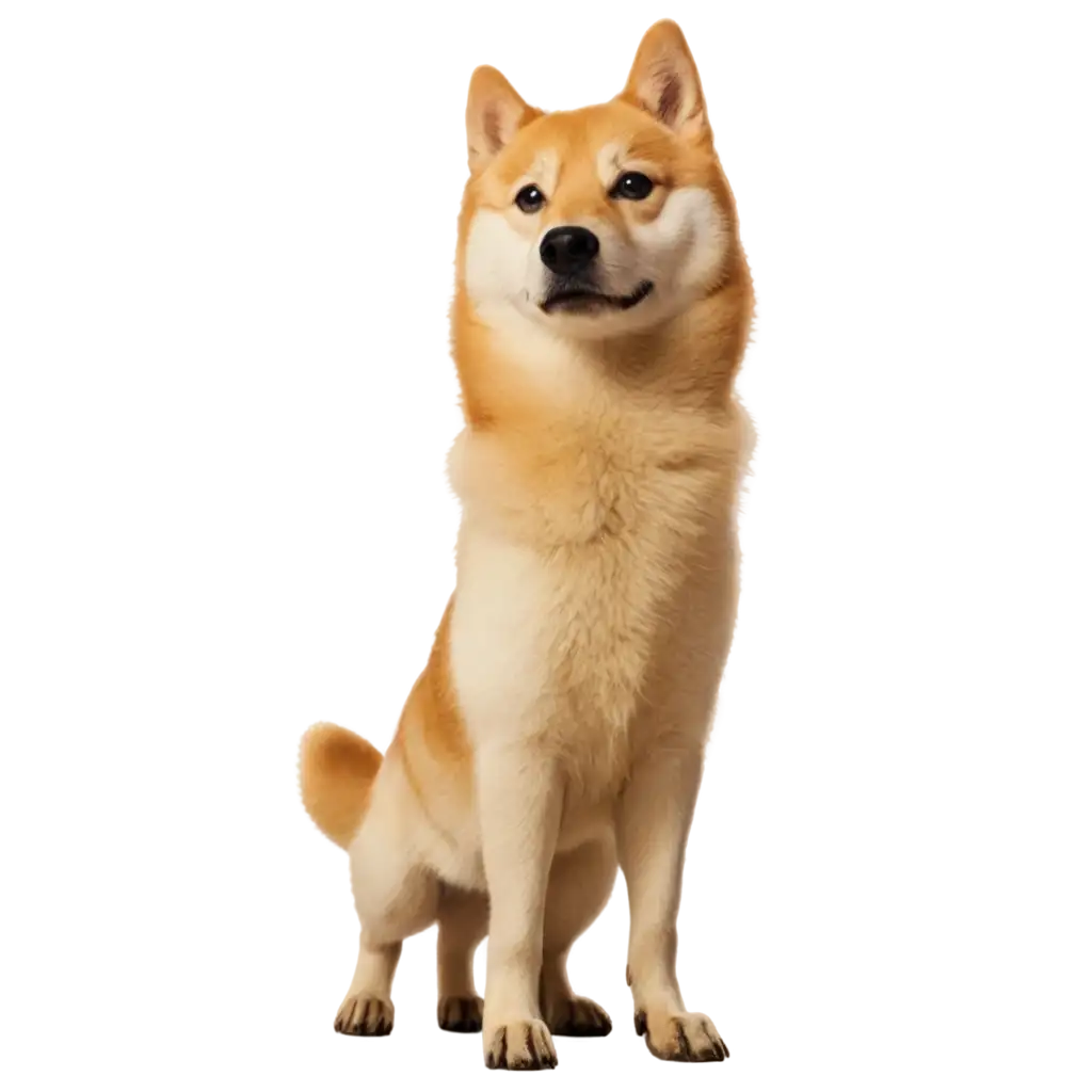 Doge-Walking-Around-a-Launch-Site-with-Rocket-PNG-HighQuality-Image-for-Various-Creative-Uses