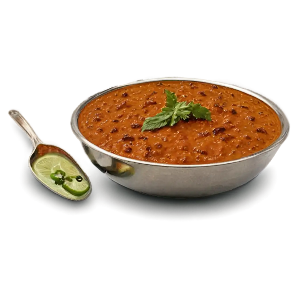 Daal-Makhani-in-Black-Color-PNG-HighQuality-Image-for-Culinary-Creations