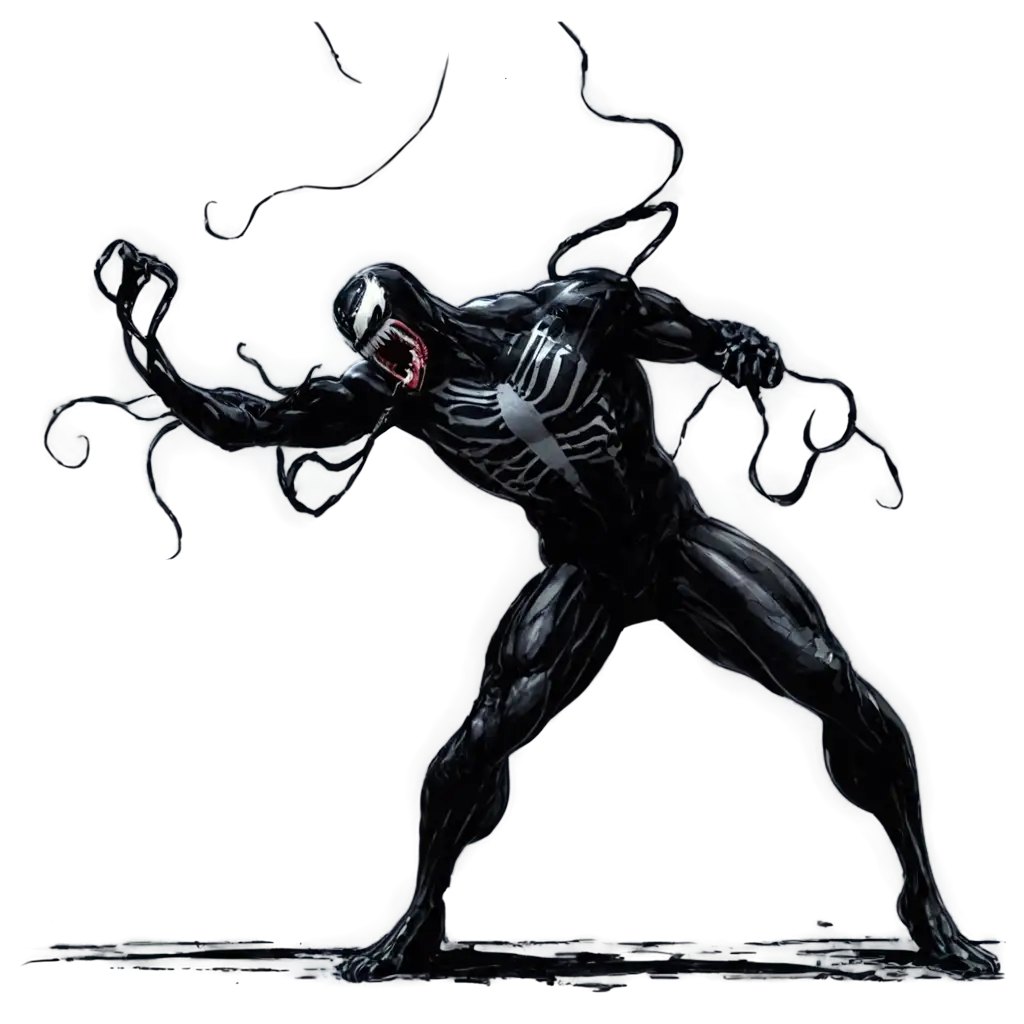 HighQuality-Venom-Comic-Version-PNG-Image-for-Ultimate-Graphic-Use