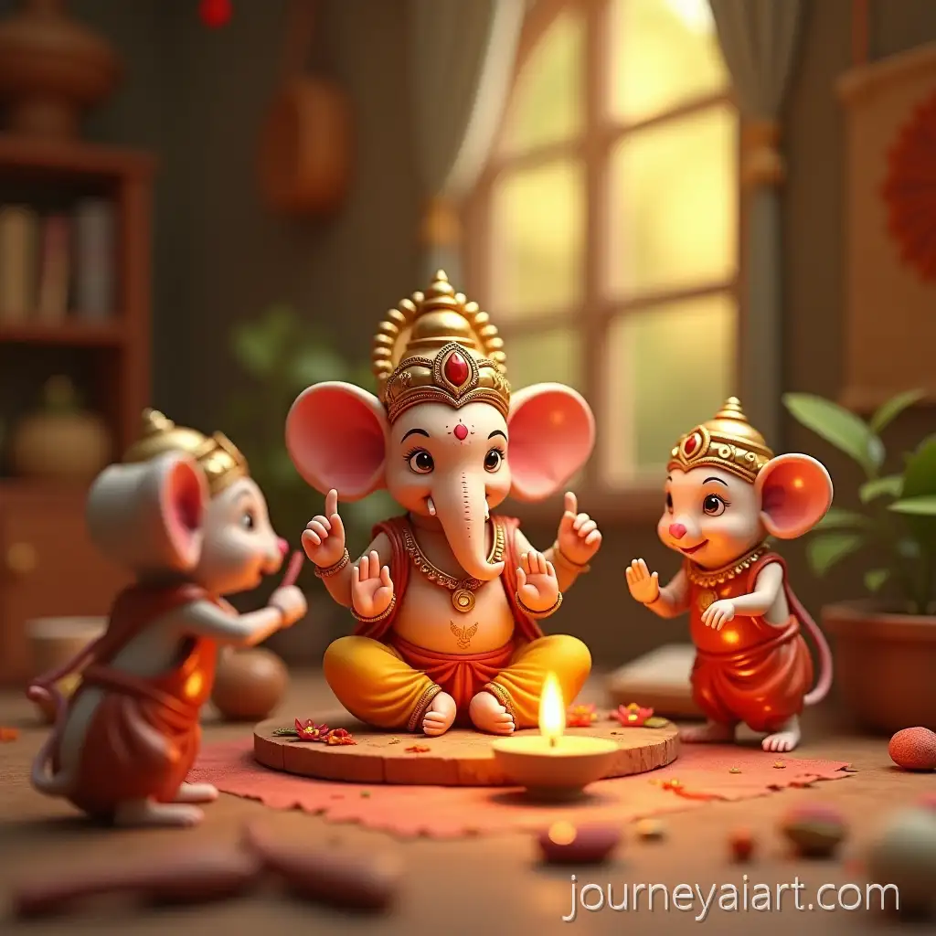 3DMice-Sculpting-Ganesha-Idol-Animated-Scene-of-Mice-Sculpting-Lord-Ganesha-Idol-for-Ganesh-Chaturthi