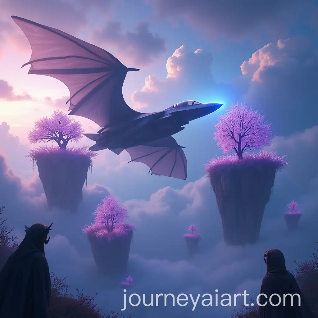 F22-Raptor-Soaring-Through-a-Magical-Fantasy-World-with-Dragon-and-Floating-Islands