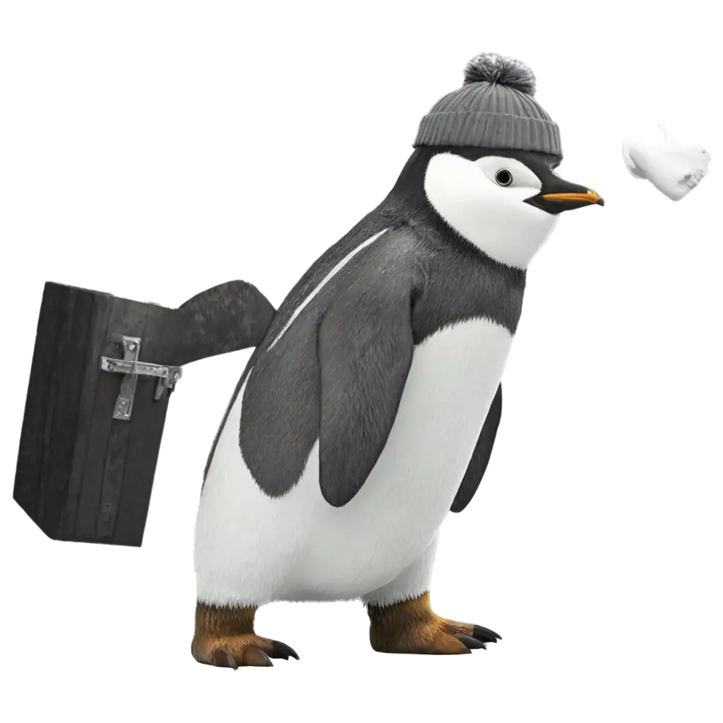 Trademan-Penguin-PNG-Image-Creative-and-Professional-Art-Prompt