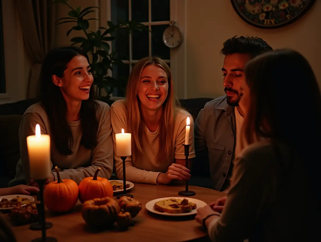 Spooky-Halloween-Home-Celebration-with-Friends