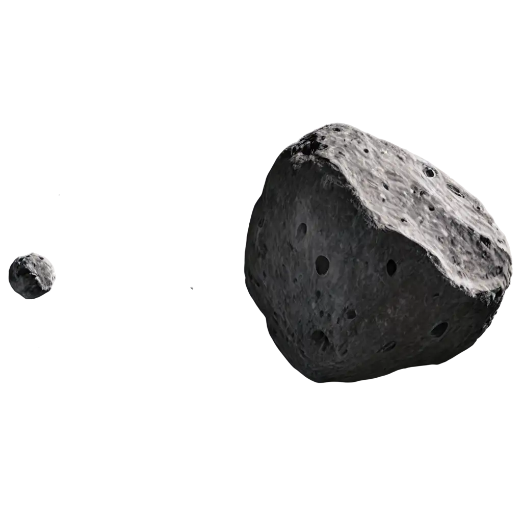 Single-Asteroid-PNG-Image-Celestial-Beauty-Captured-in-High-Definition