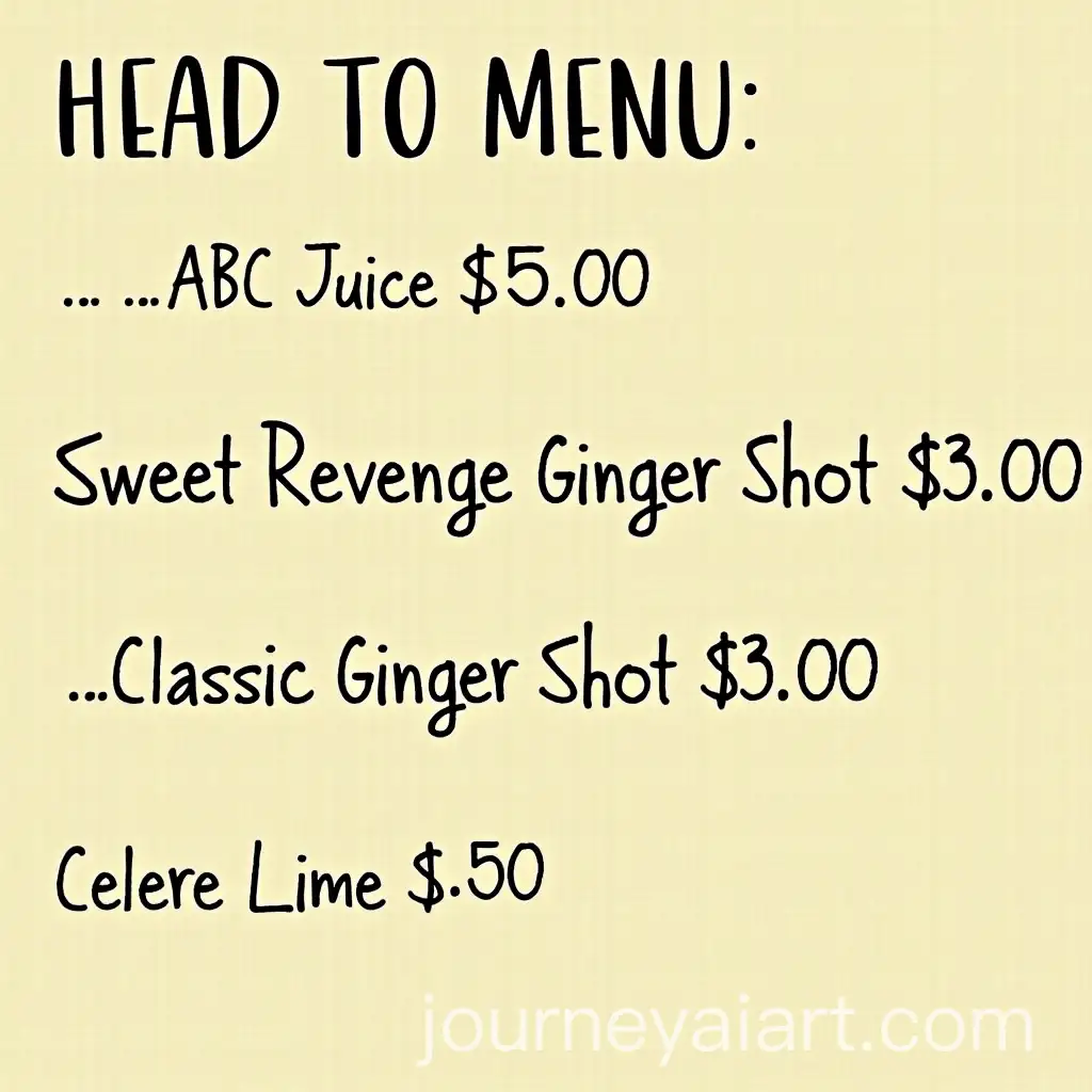 Menu-with-Juices-and-Ginger-Shots-Including-ABC-Juice-and-Celery-Lime