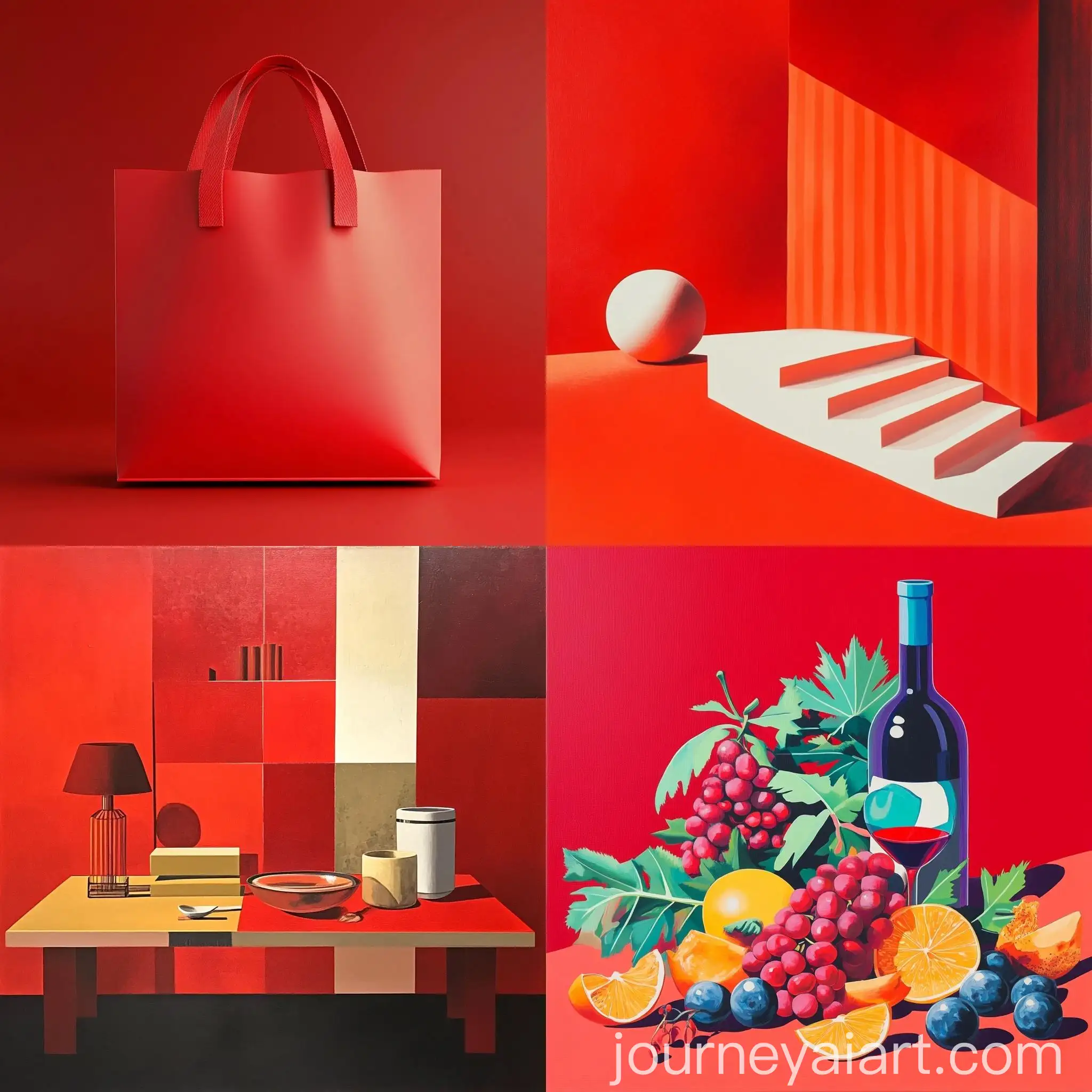 Sale-Products-with-Red-Background