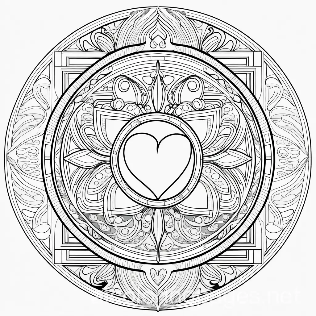 Love-Faith-Forgiveness-Blessing-Coloring-Page-Black-and-White-Line-Art