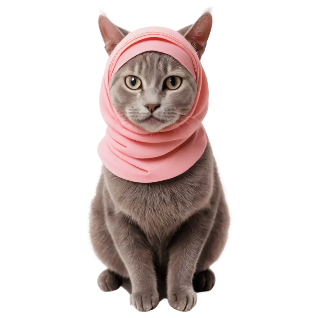 Adorable-Cat-in-Hijab-PNG-A-Unique-Blend-of-Culture-and-Cuteness