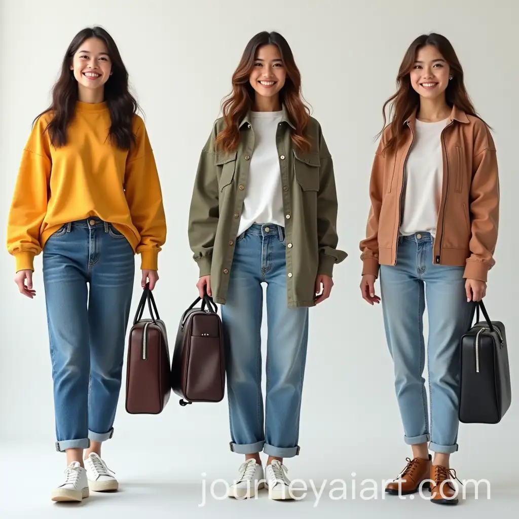 Woman-in-Three-Stages-of-Life-Smiling-and-CarryAI-Image-Prompt-Expansioning-a-LoRA-Case