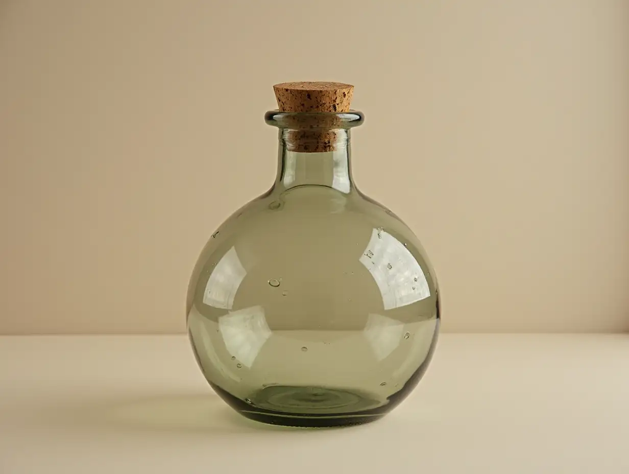 glass bottle