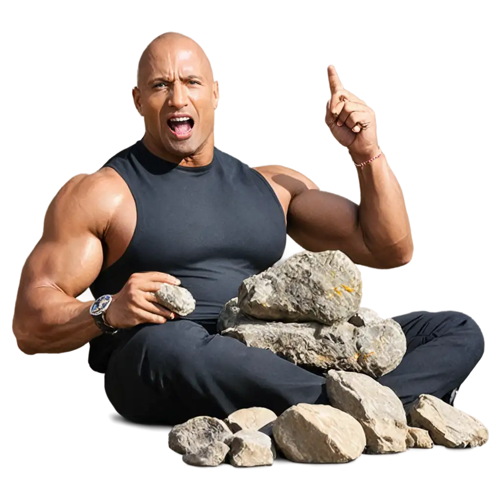 The-Rock-Eats-Rocks-A-Unique-PNG-Image-for-Creative-Visuals